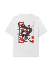 Áo Thun Relaxed Fit Japan Spirit Ikigai Dragon