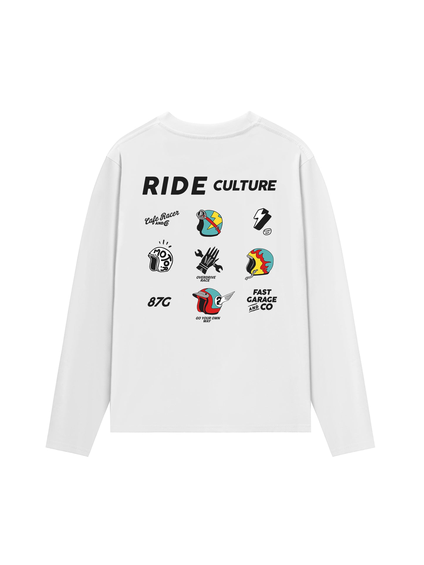 Áo Thun Dài Tay Ride Culture