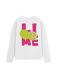 Áo Thun Dài Tay Summer Vibes Pink Lemon