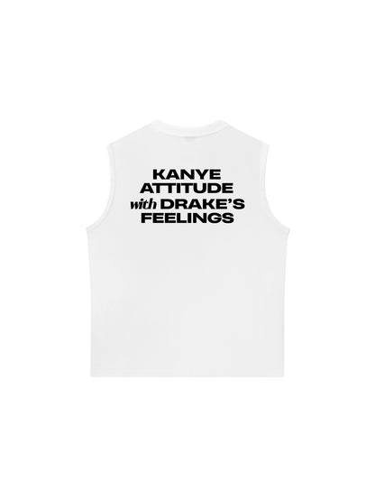 Áo Ba Lỗ Relaxed Fit Life Vibe Attitude