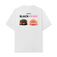 Áo Thun Relaxed Fit Sweet Pastry Black Pink