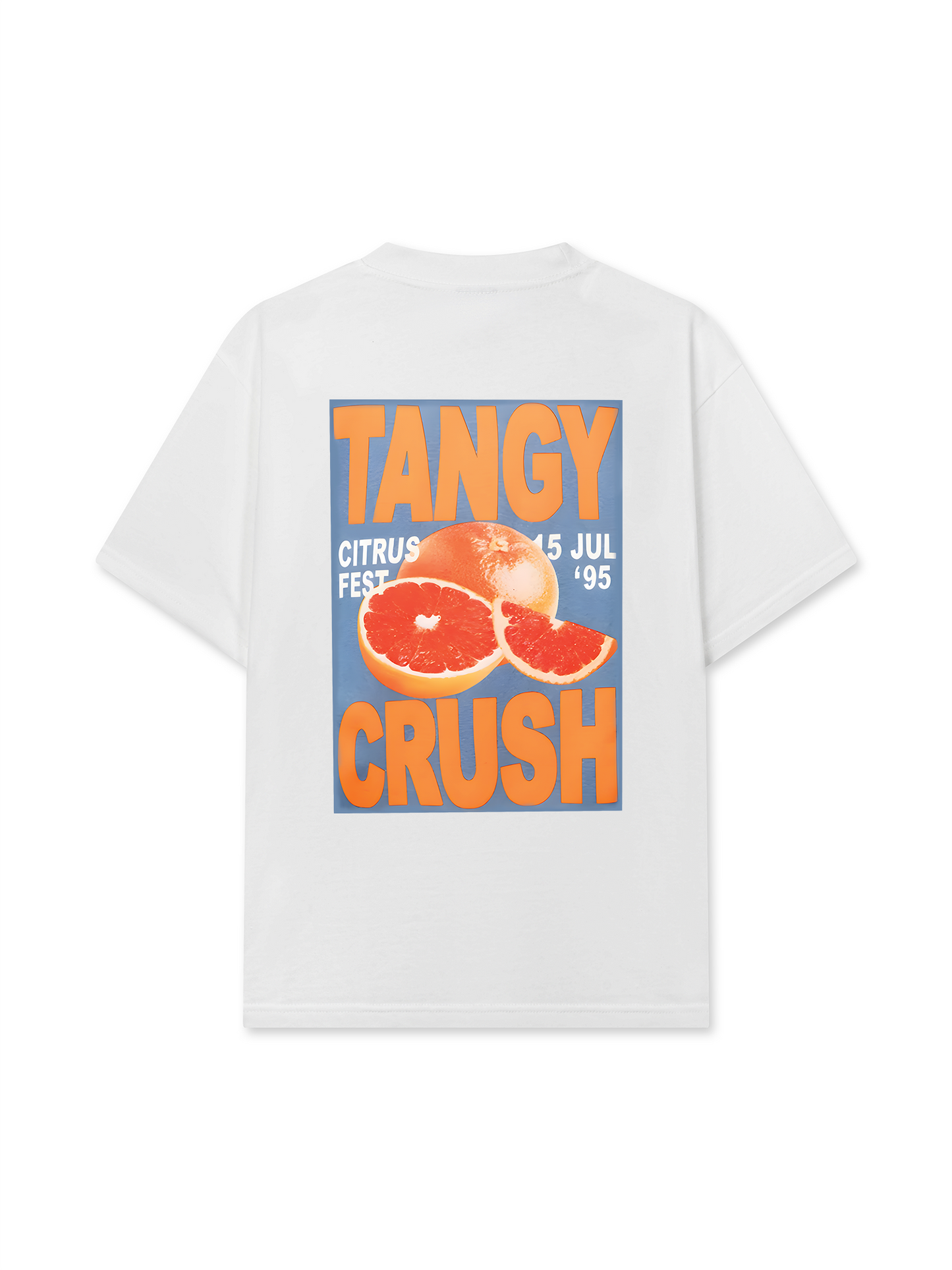 Áo Thun Relaxed Fit Summer Vibes Tangy Orange