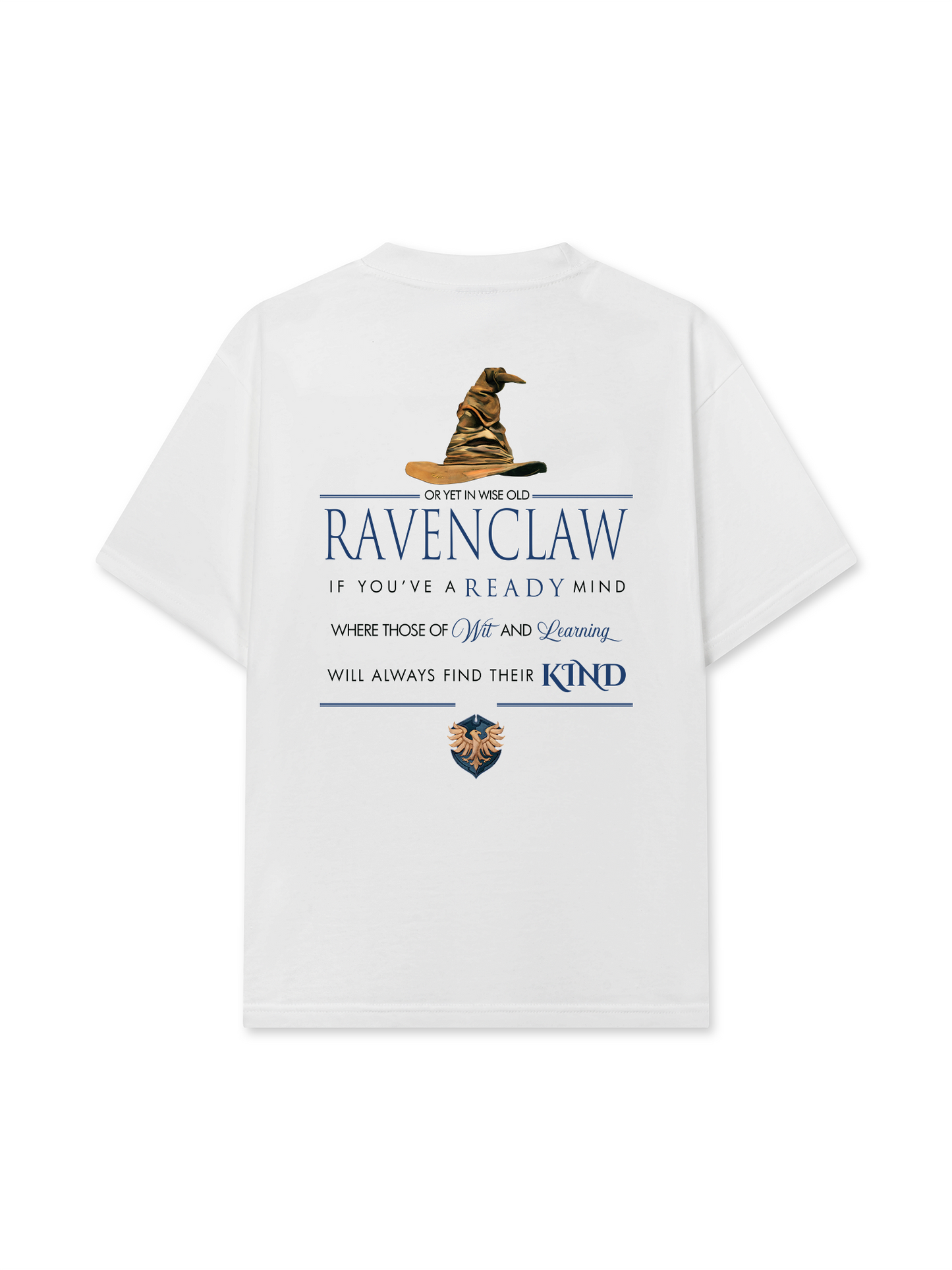 Áo Thun Relaxed Fit Ravenclaw Chosen