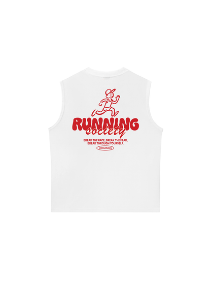 Áo Ba Lỗ Relaxed Fit Running Society