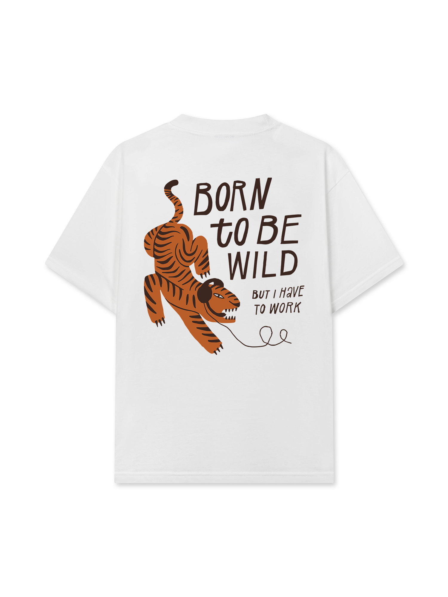 Áo Thun Relaxed Fit Born to be Wild