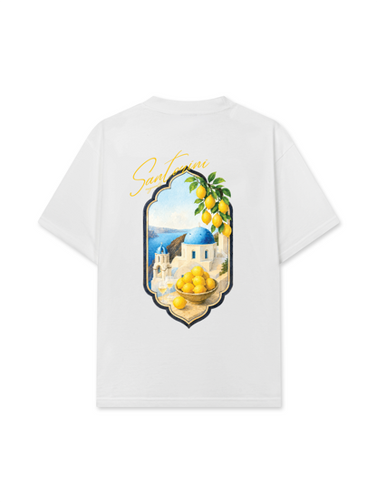 Áo Thun Relaxed Fit Santorini Lemon
