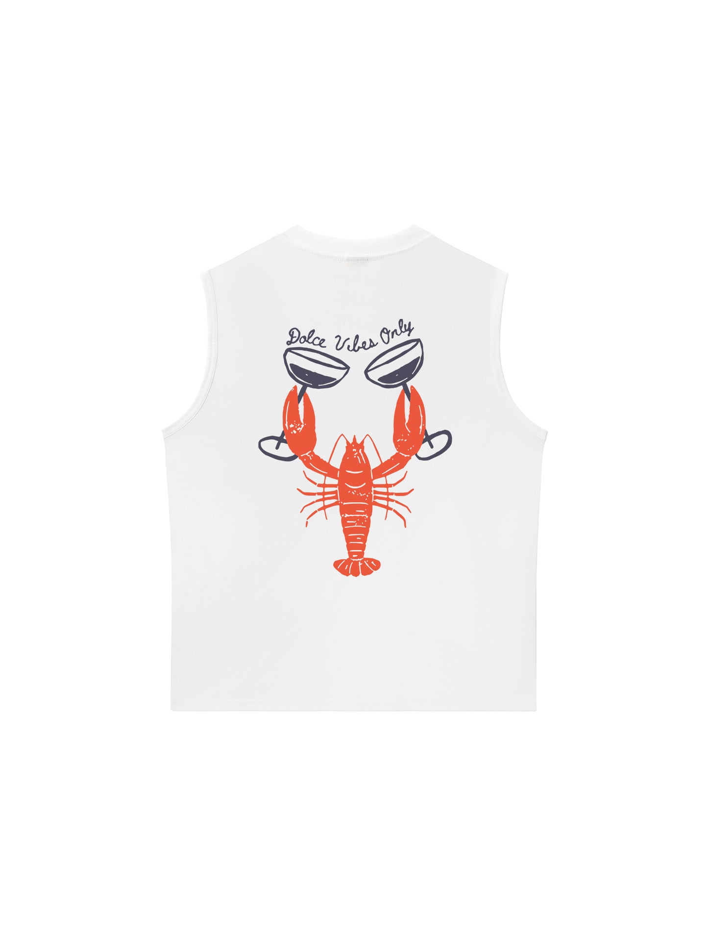 Áo Ba Lỗ Relaxed Fit Ocean Doilce Vibes Only