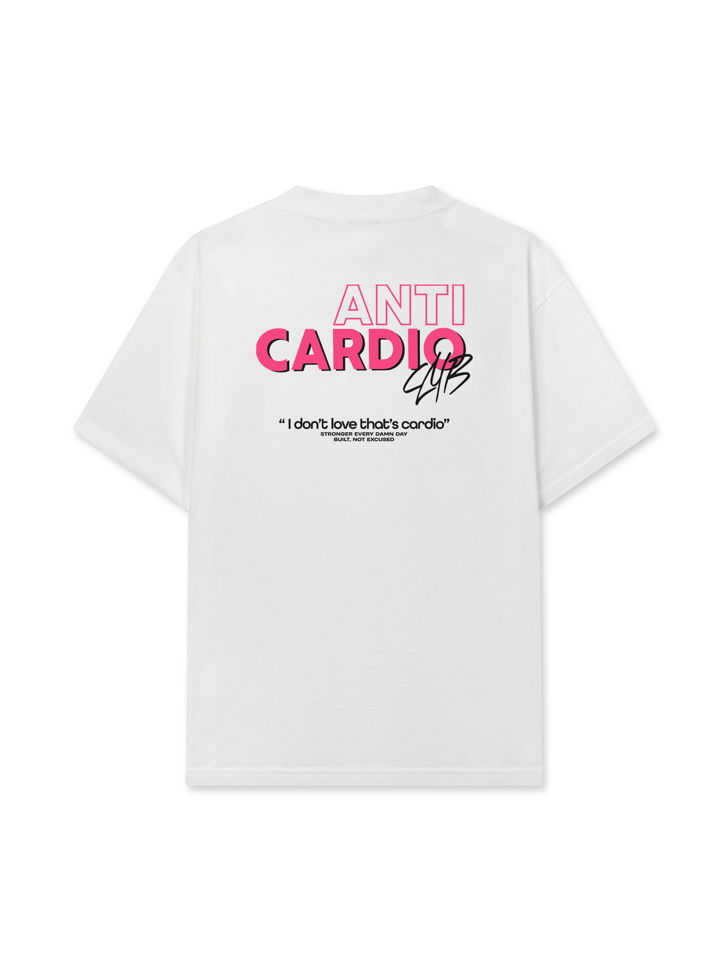 Áo Thun Relaxed Fit Anti Cardio Club