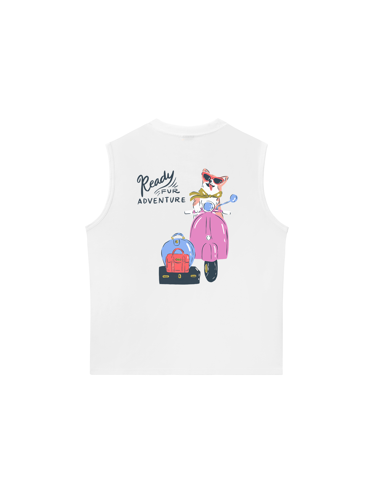Áo Ba Lỗ Relaxed Fit Ready Fur Adventure