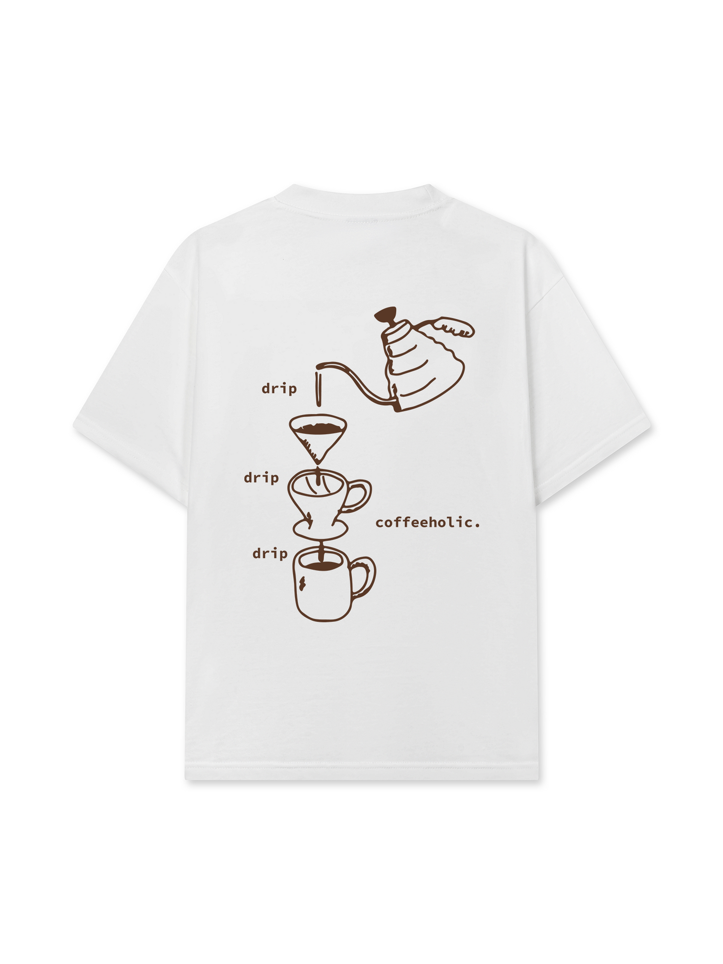 Áo Thun Relaxed Fit Coffeeholic
