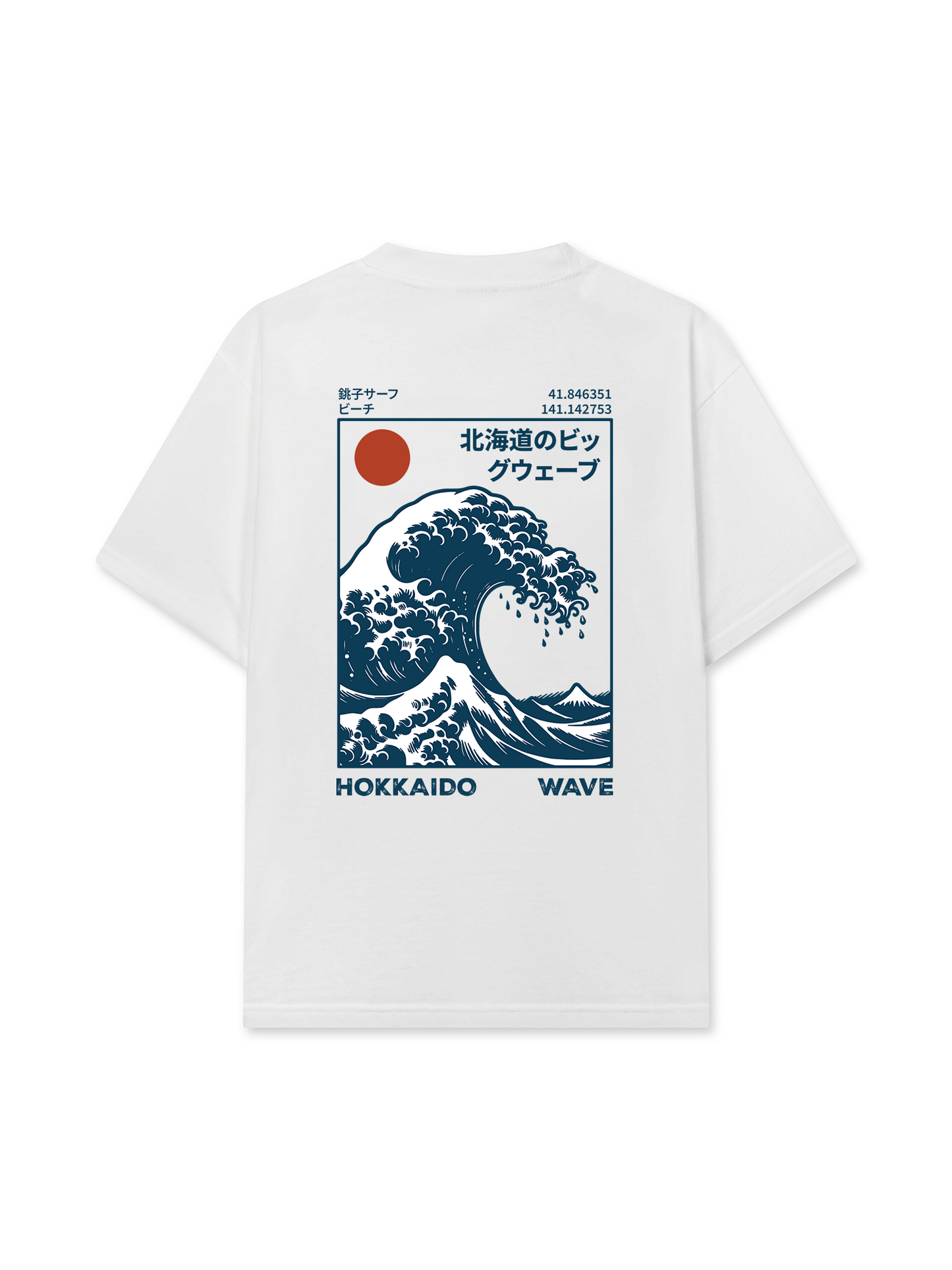Áo Thun Relaxed Fit Hokkaido Wave