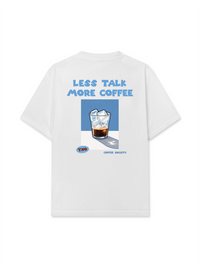 Áo Thun Relaxed Fit Less Talk More Coffee