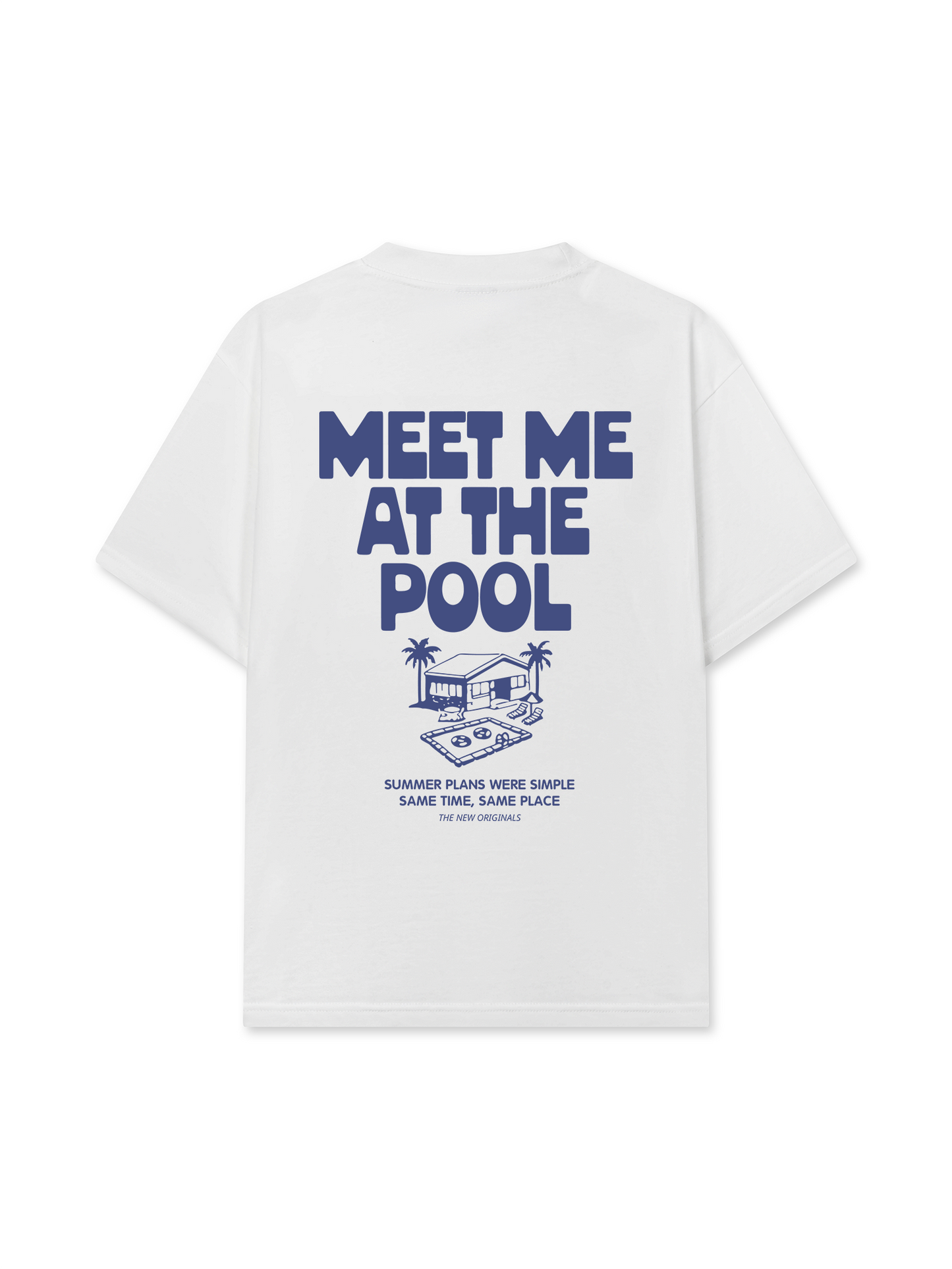 Áo Thun Relaxed Fit Meet Me At The Pool