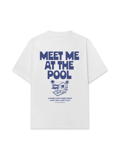 Áo Thun Relaxed Fit Meet Me At The Pool