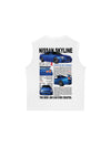 Áo Ba Lỗ Relaxed Fit CAR Orginals Tech Blue