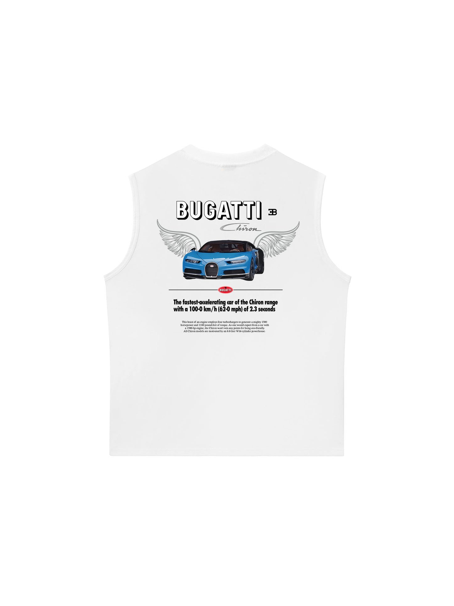 Áo Ba Lỗ Relaxed Fit CAR Bugatti