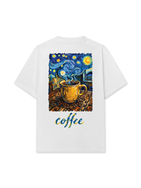 Áo Thun Relaxed Fit Coffee Vangogh