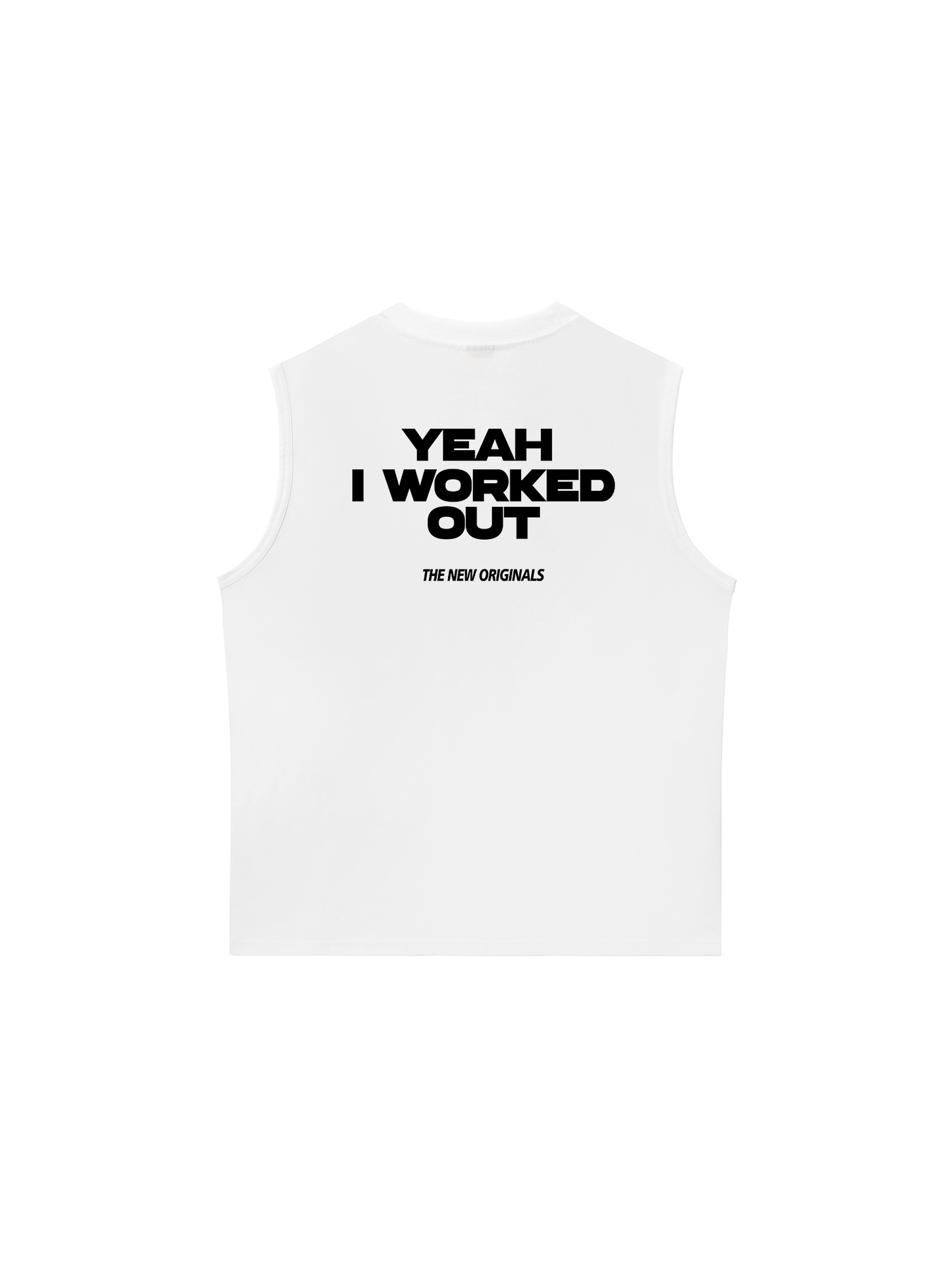 Áo Ba Lỗ Relaxed Fit Yeah I Worked Out