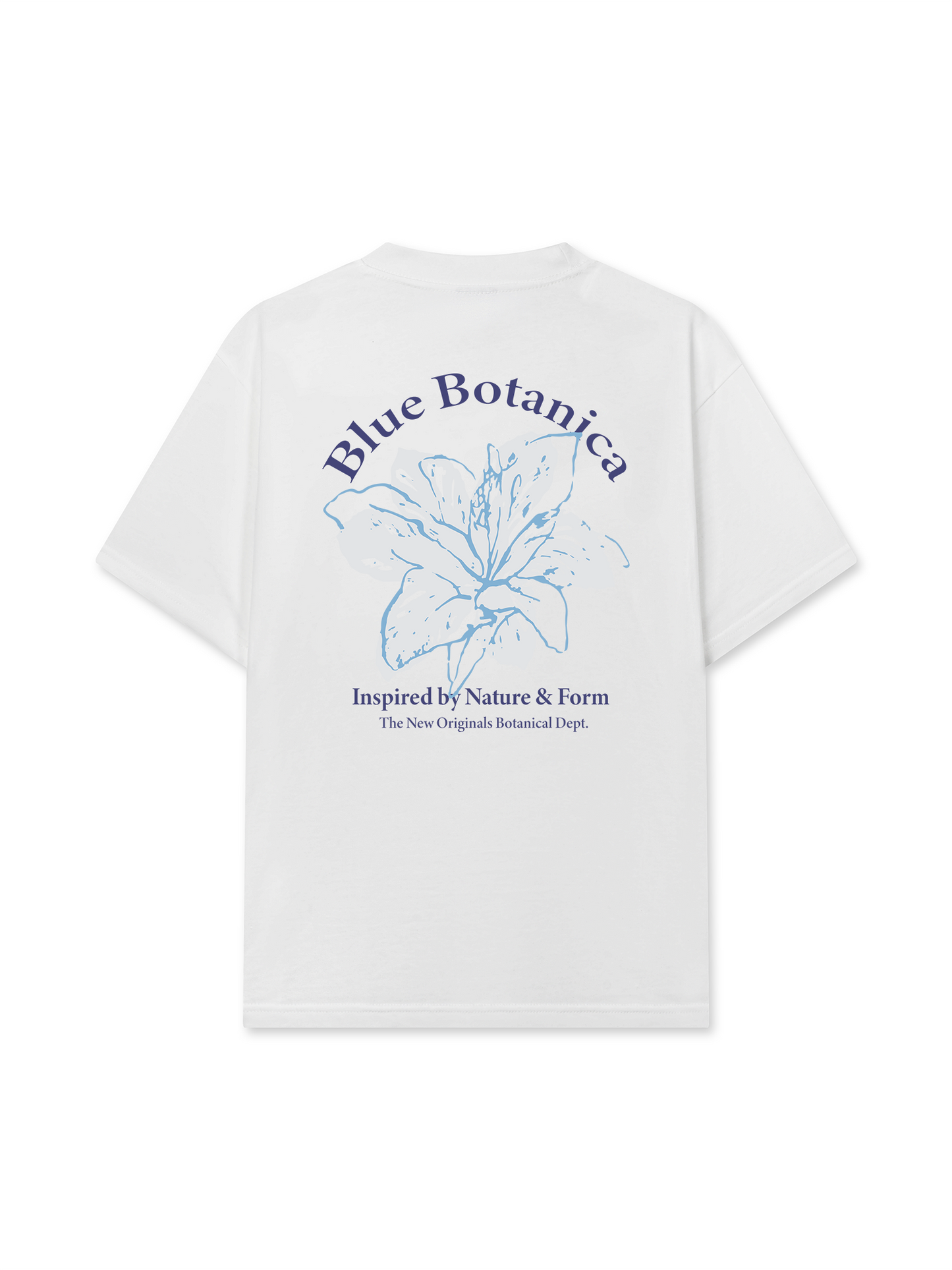 Áo Thun Relaxed Fit Blue Botanica