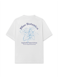 Áo Thun Relaxed Fit Blue Botanica