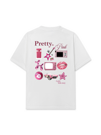 Áo Thun Relaxed Fit Pretty In Pink - A Pink Little Story