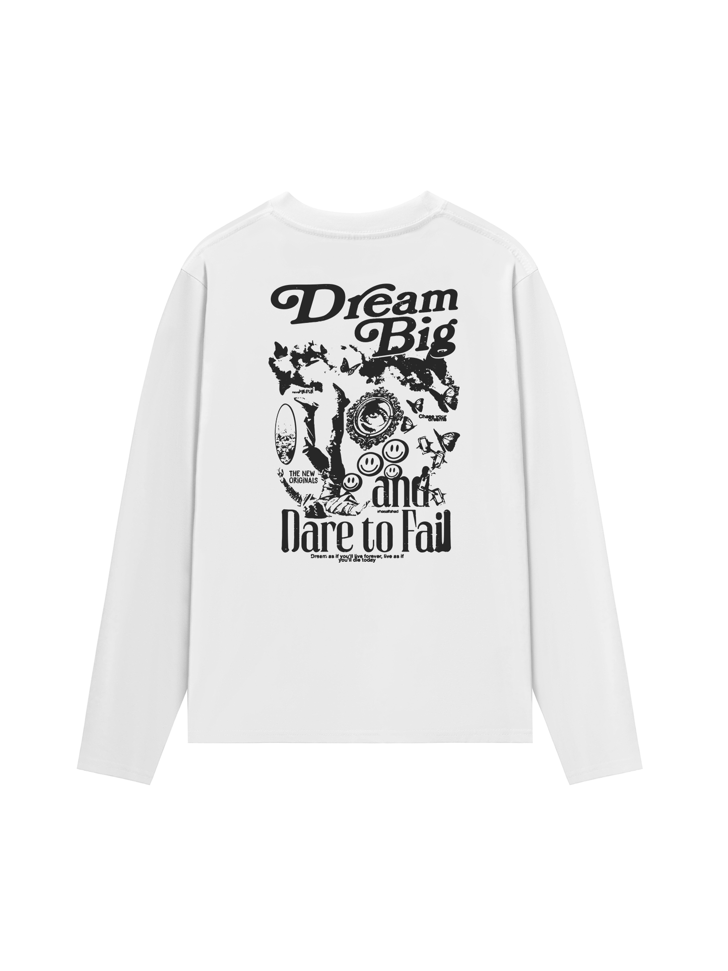 Áo Thun Dài Tay Be Bold Dream Big