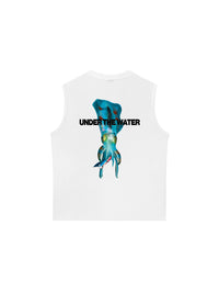 Áo Ba Lỗ Relaxed Fit Ocean Under The Water Squid Ocean IRIE FISHING CLUB