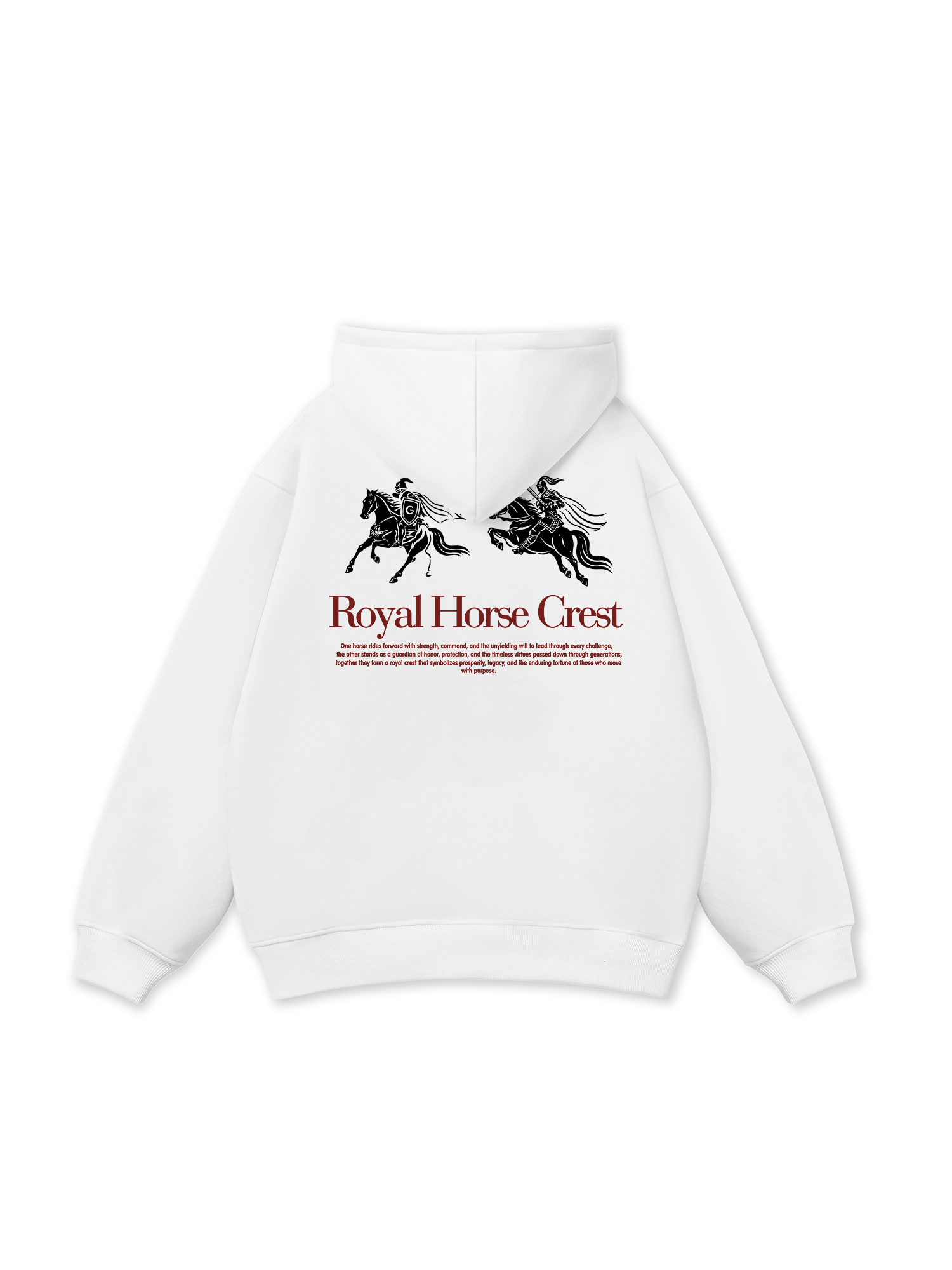 Royal Horse Crest  Hoodie