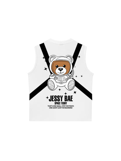 Áo Ba Lỗ Relaxed Fit Space Teddy