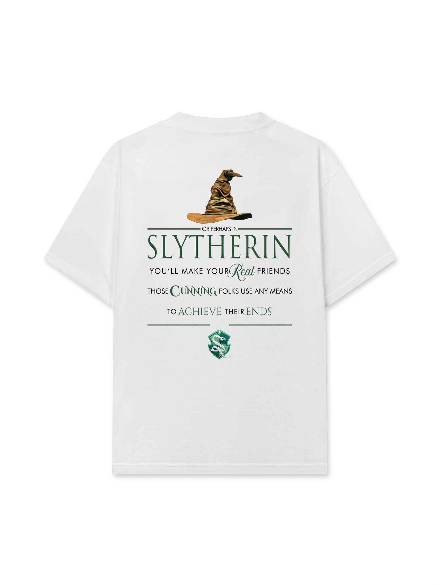 Áo Thun Relaxed Fit Slytherin Chosen
