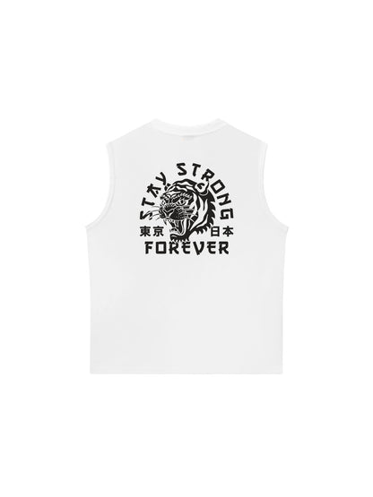 Áo Ba Lỗ Relaxed Fit Stay Strong Forever