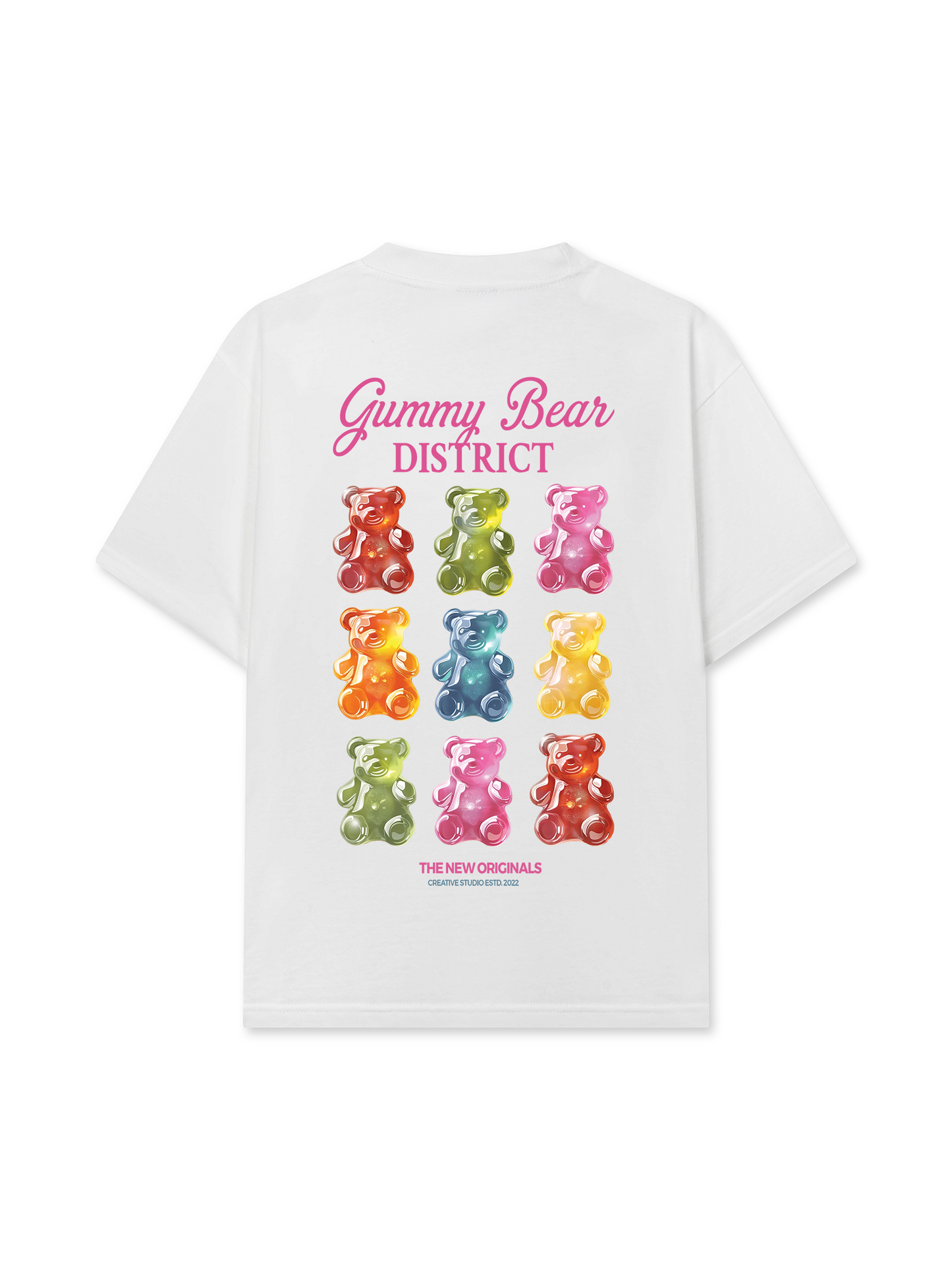 Áo Thun Relaxed Fit Gummy Bear District