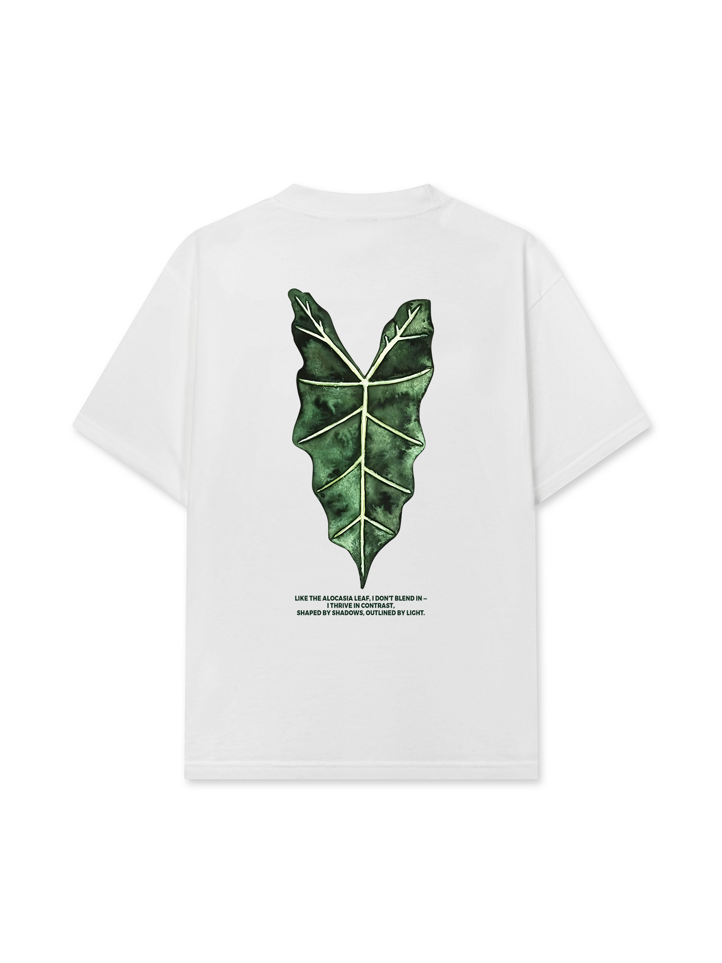 Áo Thun Relaxed Fit TROPICAL Alocasia Leaf