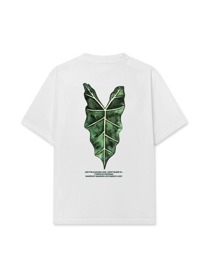 Áo Thun Relaxed Fit TROPICAL Alocasia Leaf