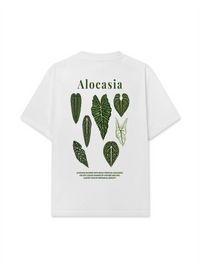 Áo Thun Relaxed Fit Tropical Alocasia Quote