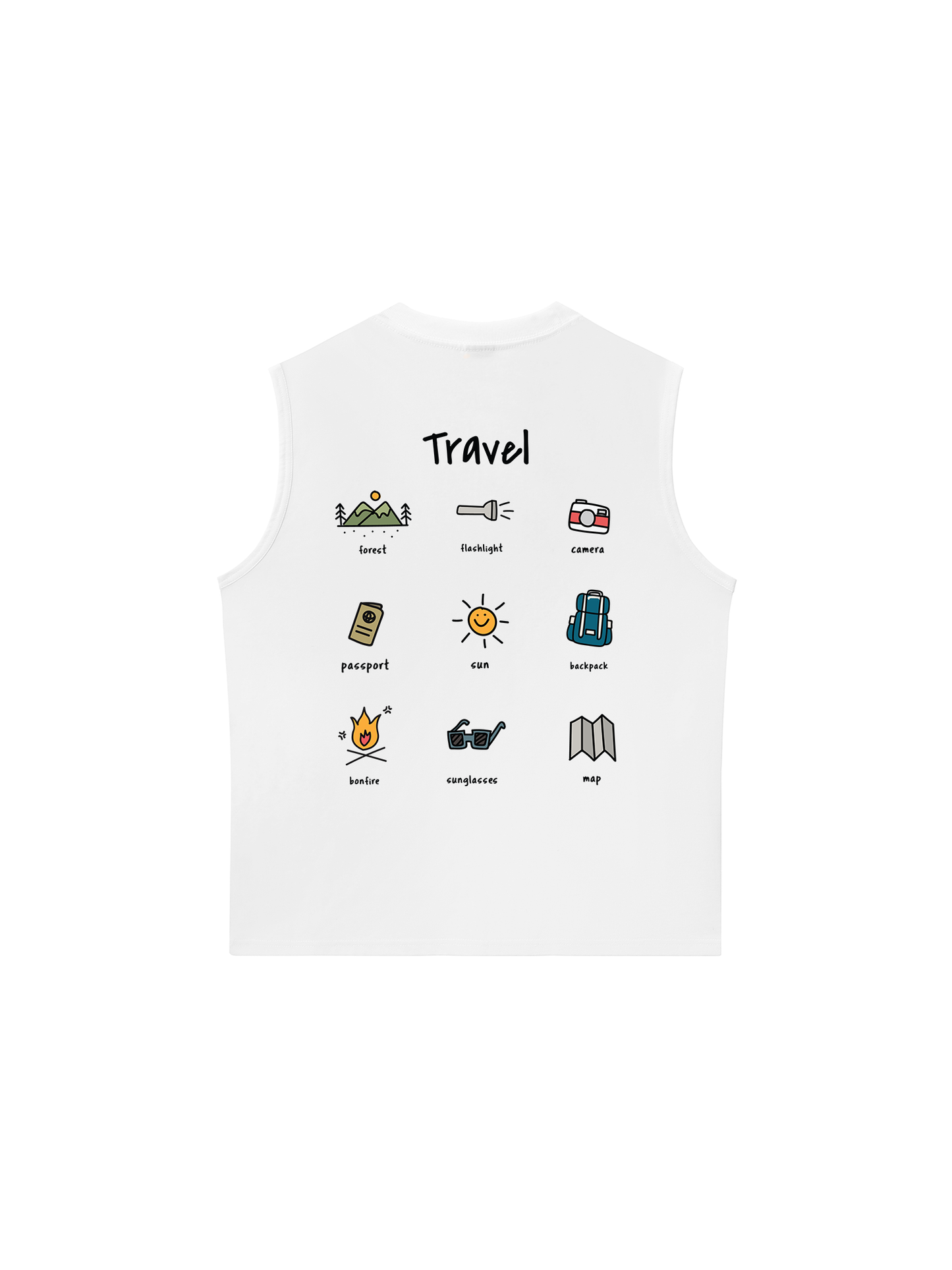 Áo Ba Lỗ Relaxed Fit Travel