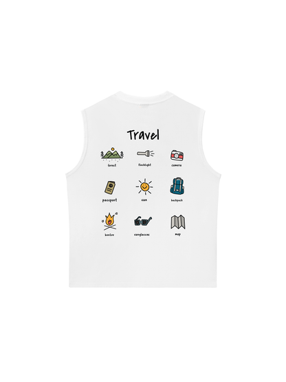 Áo Ba Lỗ Relaxed Fit Travel