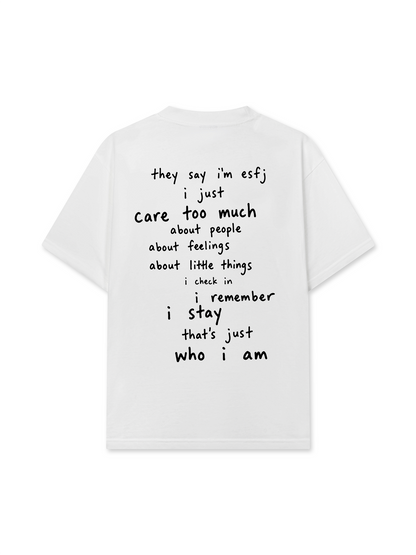 Áo Thun Relaxed Fit ESFJ MBTI