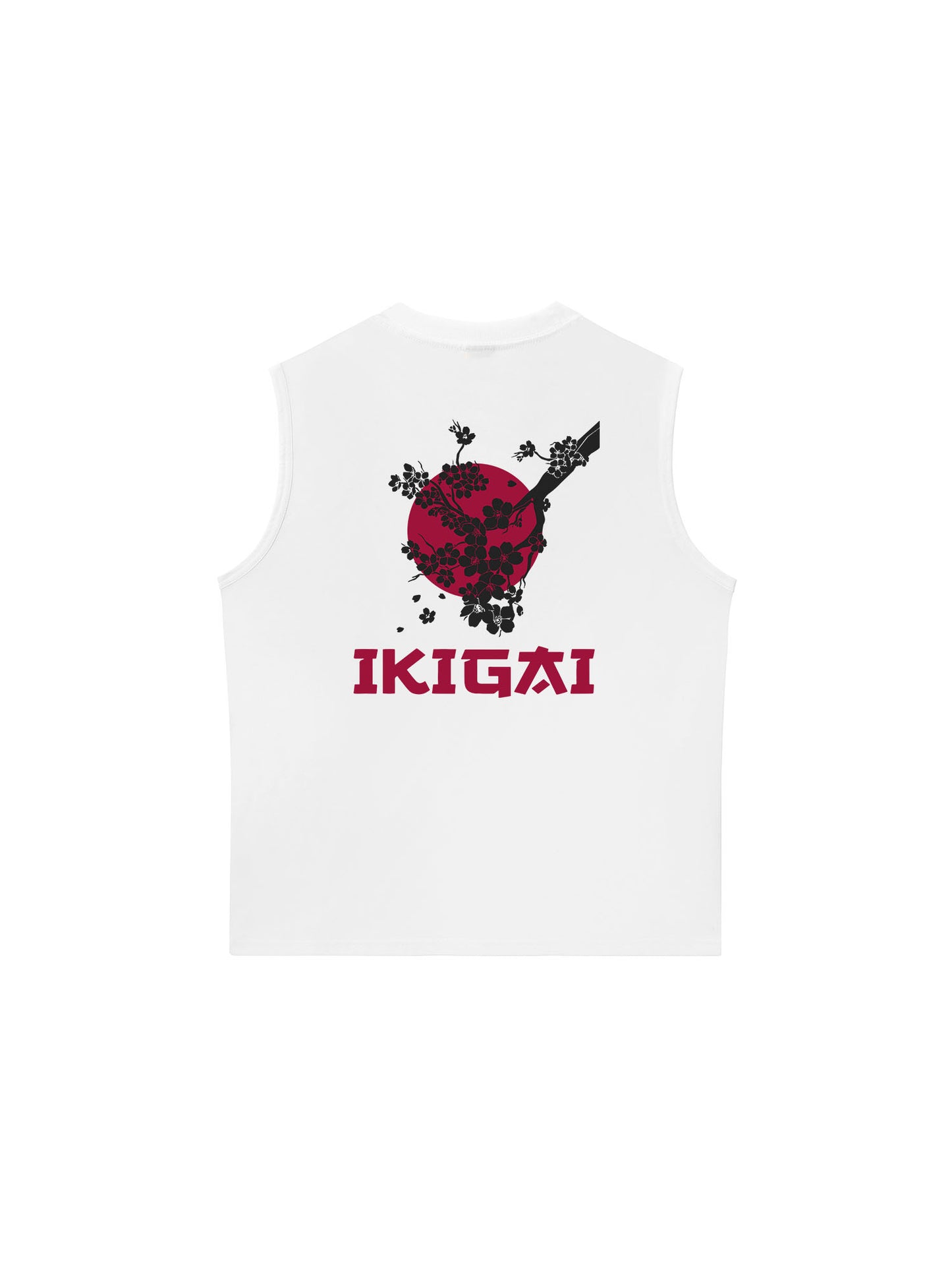Áo Ba Lỗ Relaxed Fit Ikigai Sakura