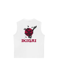 Áo Ba Lỗ Relaxed Fit Ikigai Sakura
