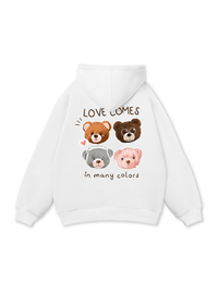 Love Comes In Many Colors Hoodie