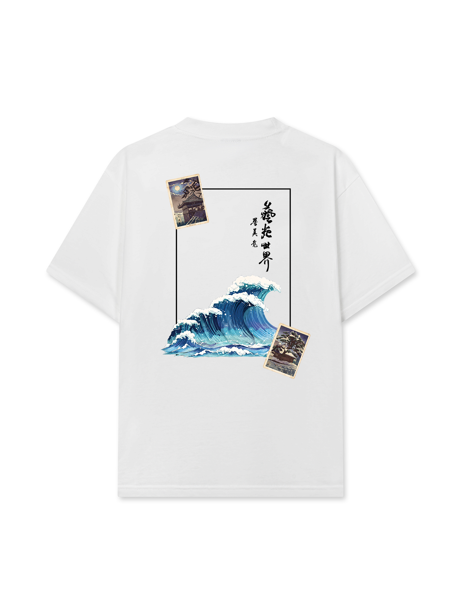 Áo Thun Relaxed Fit Janpan Sea