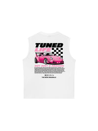 Áo Ba Lỗ Relaxed Fit CAR TunedPink
