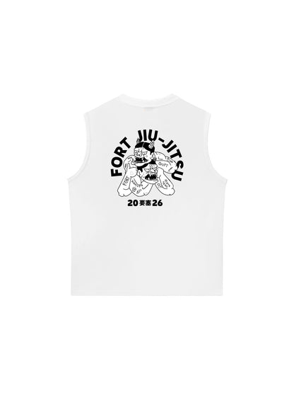 Áo Ba Lỗ Relaxed Fit Fort Jiu Jitsu