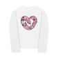 Áo Thun Dài Tay  Meow Meow Heart