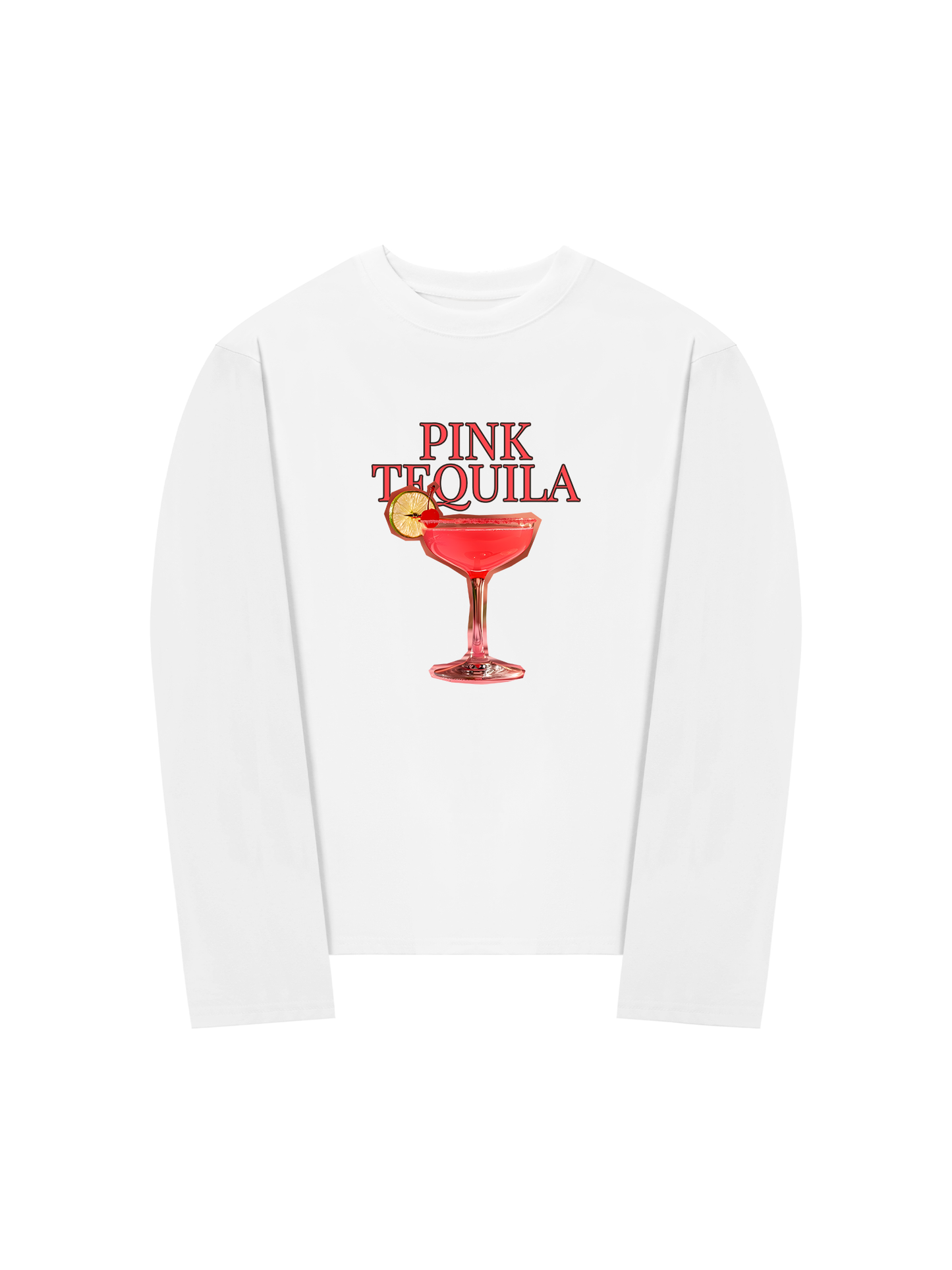 Áo Thun Dài Tay Fresh Pink Tequila