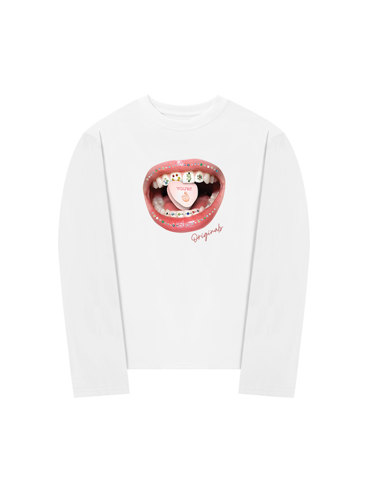 Áo Thun Dài Tay Diamond Grills Pills