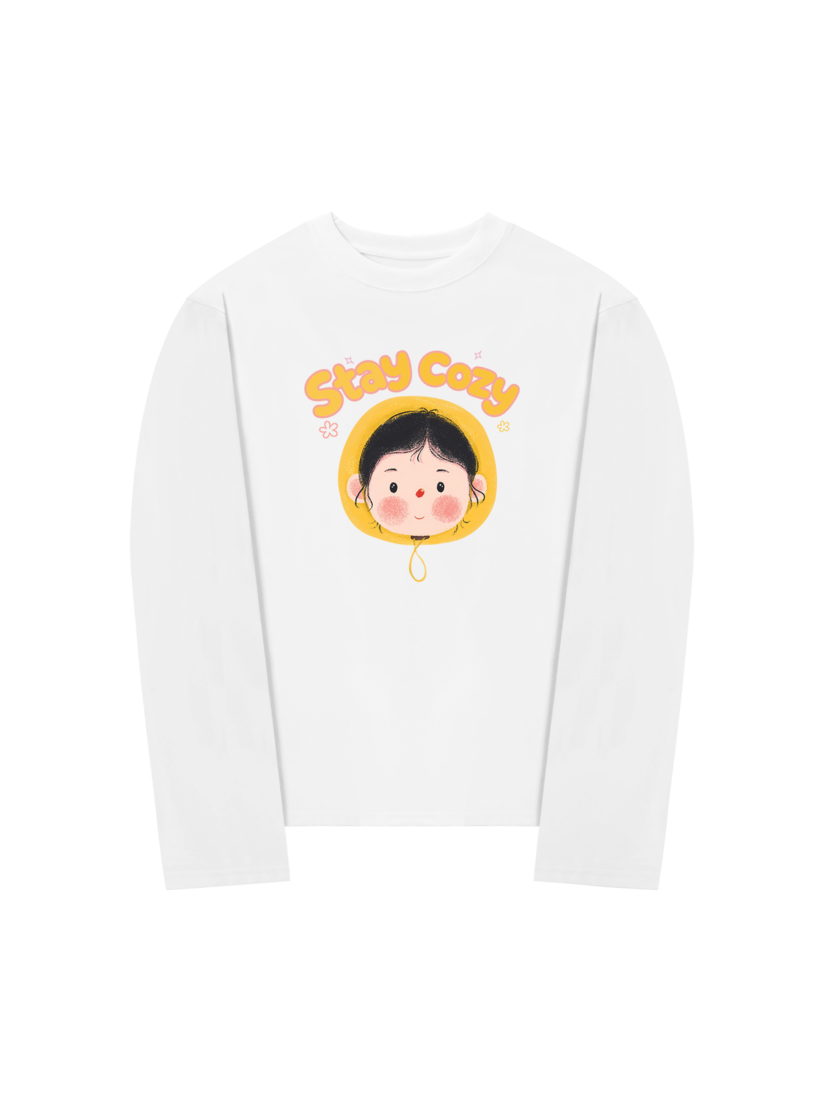 Áo Thun Dài Tay  Stay Cozy Little Girl