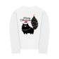 Áo Thun Dài Tay Black Kitty Christmas