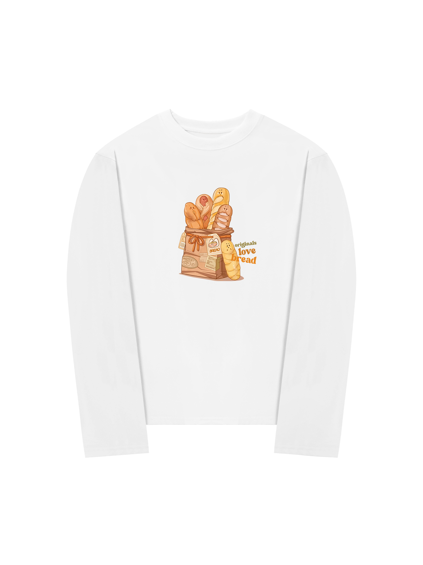 Áo Thun Dài Tay Love Bread